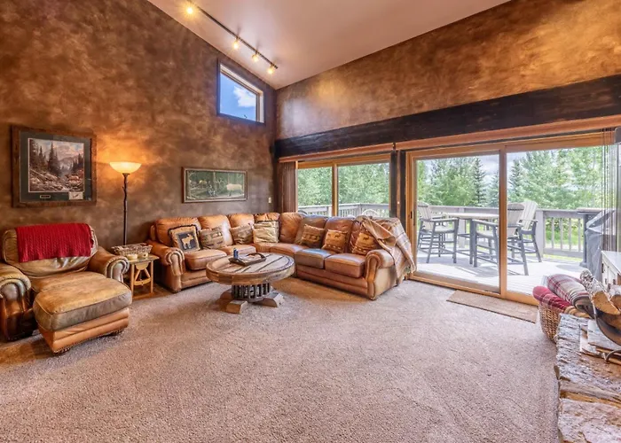 Outdoor Pool, Private Sauna, 50yd To Moose Creek Lift, Flexible Bedding Ferienhaus *